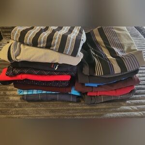 XL Polo Shirt Lot. (Few XXL / L) Fits Like Most XL Shirts (17 Total)
